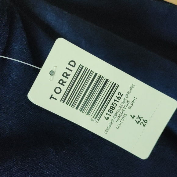 Lightweight Terry Cami Cover-Up Romper - Picture 6 of 6